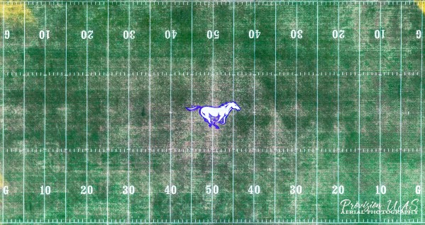 North Little Rock, AR | Mustang Football Field by Provision UAS
